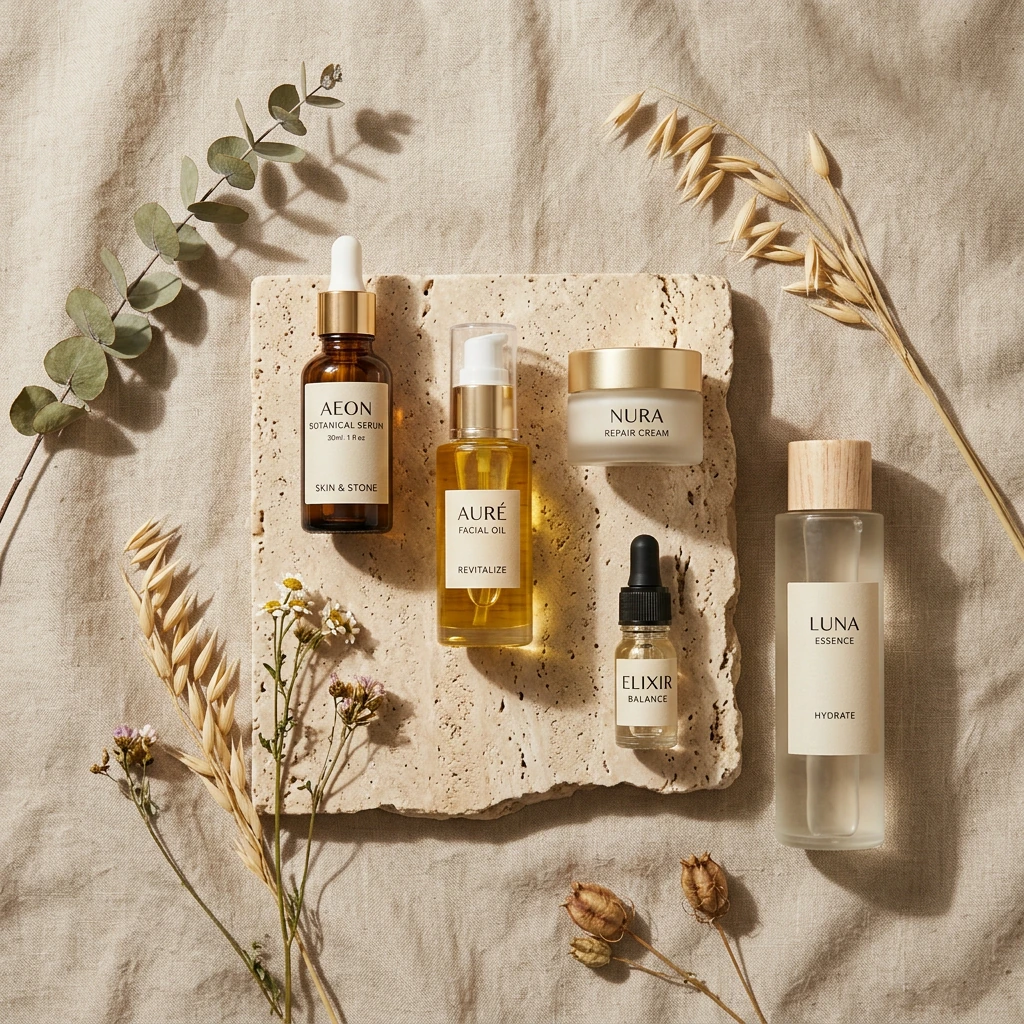 Overhead flat-lay